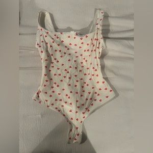 NWT limited edition skims heart bodysuit
